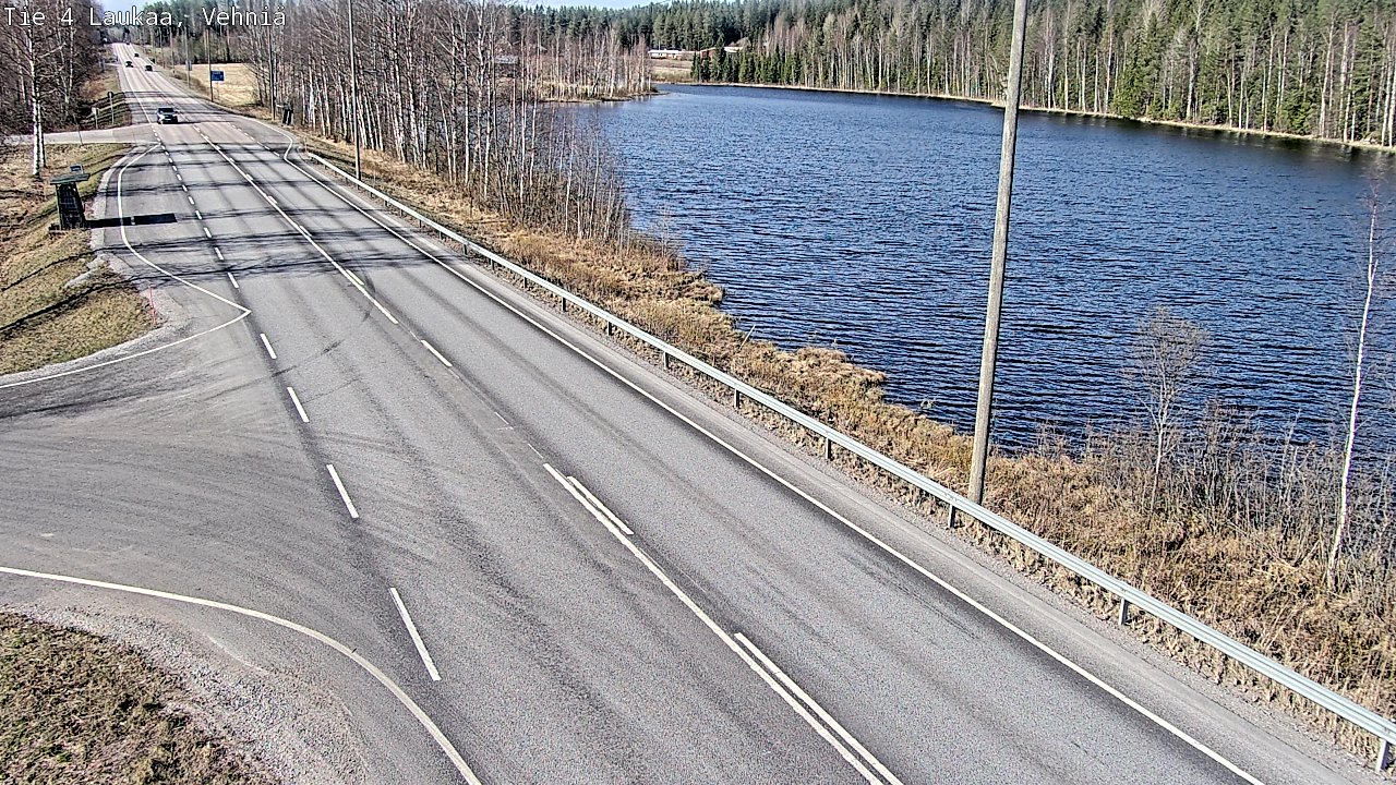 Weather Camera Image Road 4  Laukaa, Vehniä, Laukaa, Keski-Suomi