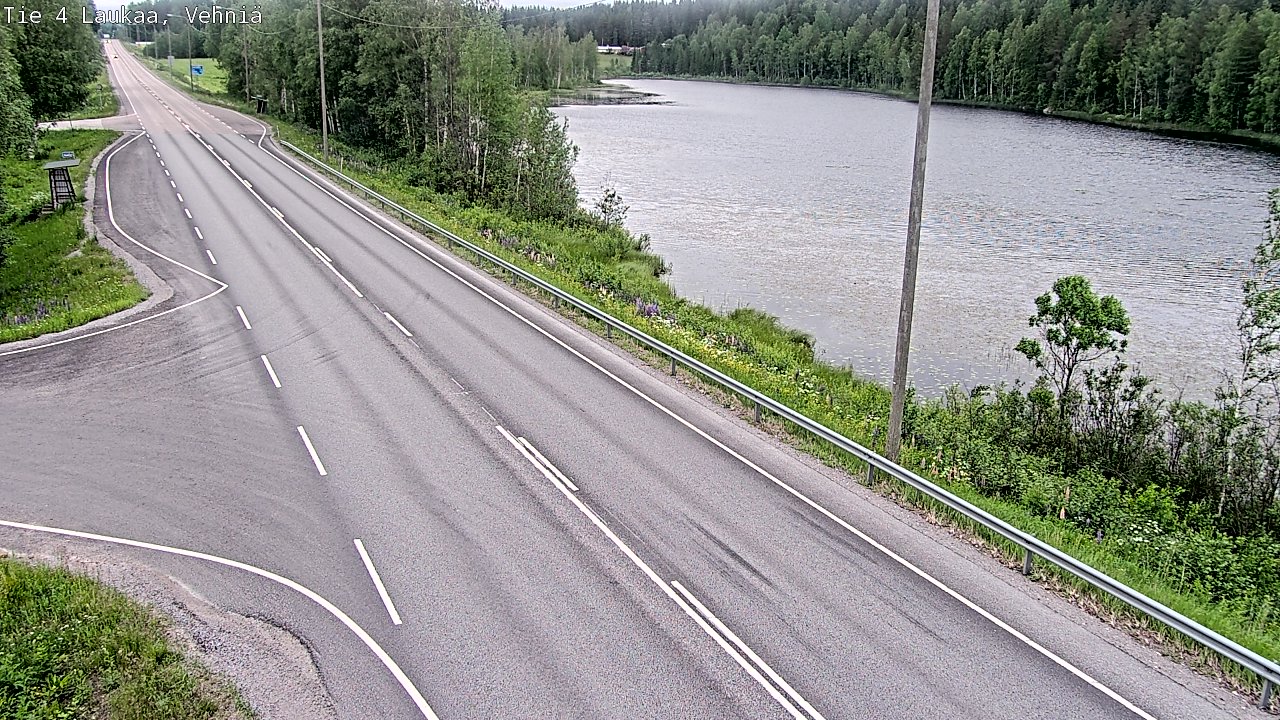 Kelikamerat Kuva Tie 4  Laukaa, Vehniä, Laukaa, Keski-Suomi