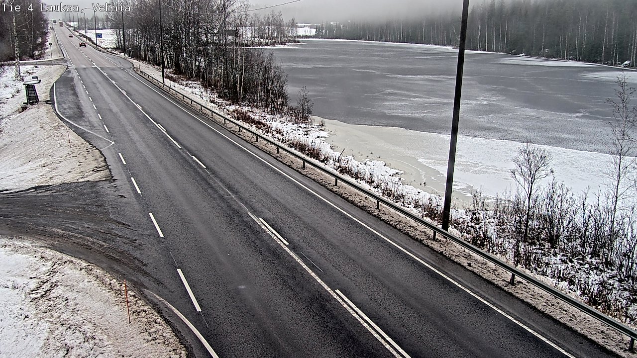 Weather Camera Image Väg 4  Laukaa, Vehniä, Laukaa, Keski-Suomi
