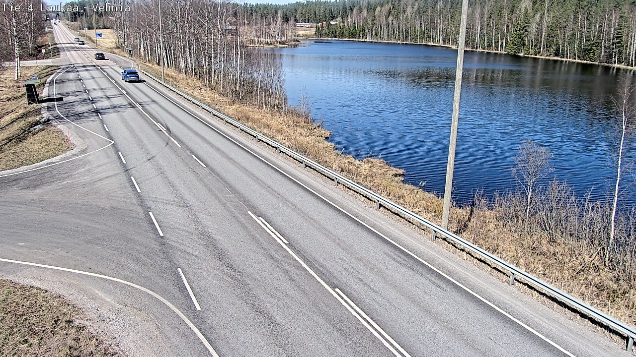 Weather Camera Image Road 4  Laukaa, Vehniä, Laukaa, Keski-Suomi