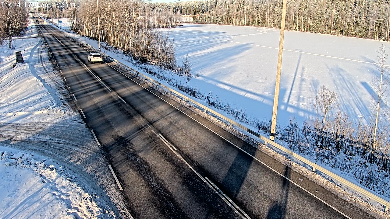 Weather Camera Image Road 4  Laukaa, Vehniä, Laukaa, Keski-Suomi
