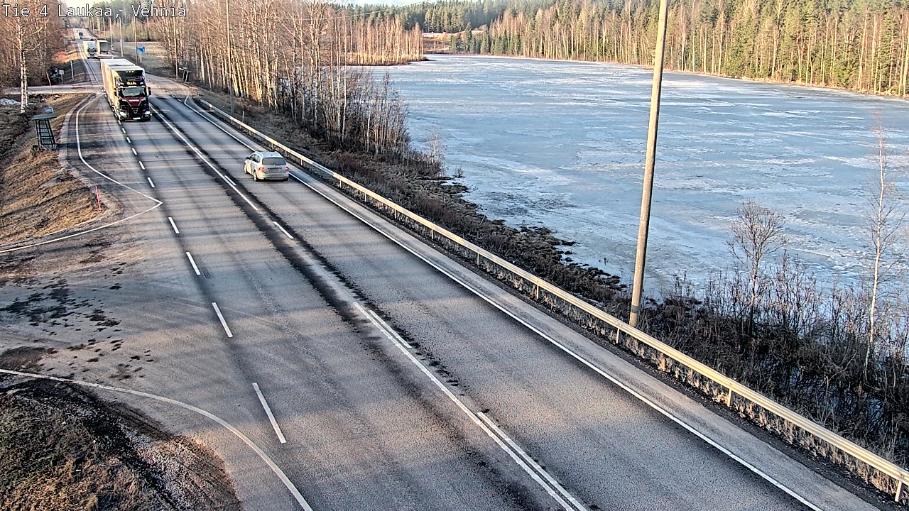 Weather Camera Image Väg 4  Laukaa, Vehniä, Laukaa, Keski-Suomi