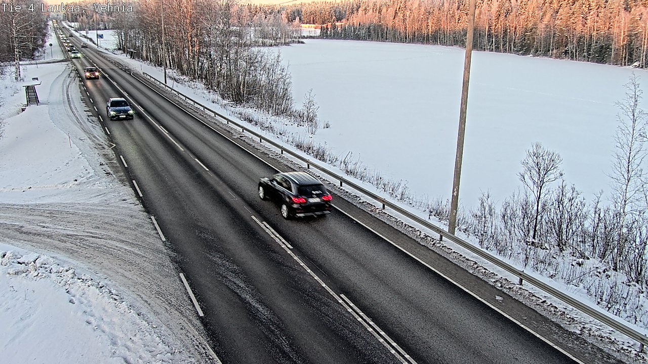 Weather Camera Image Road 4  Laukaa, Vehniä, Laukaa, Keski-Suomi