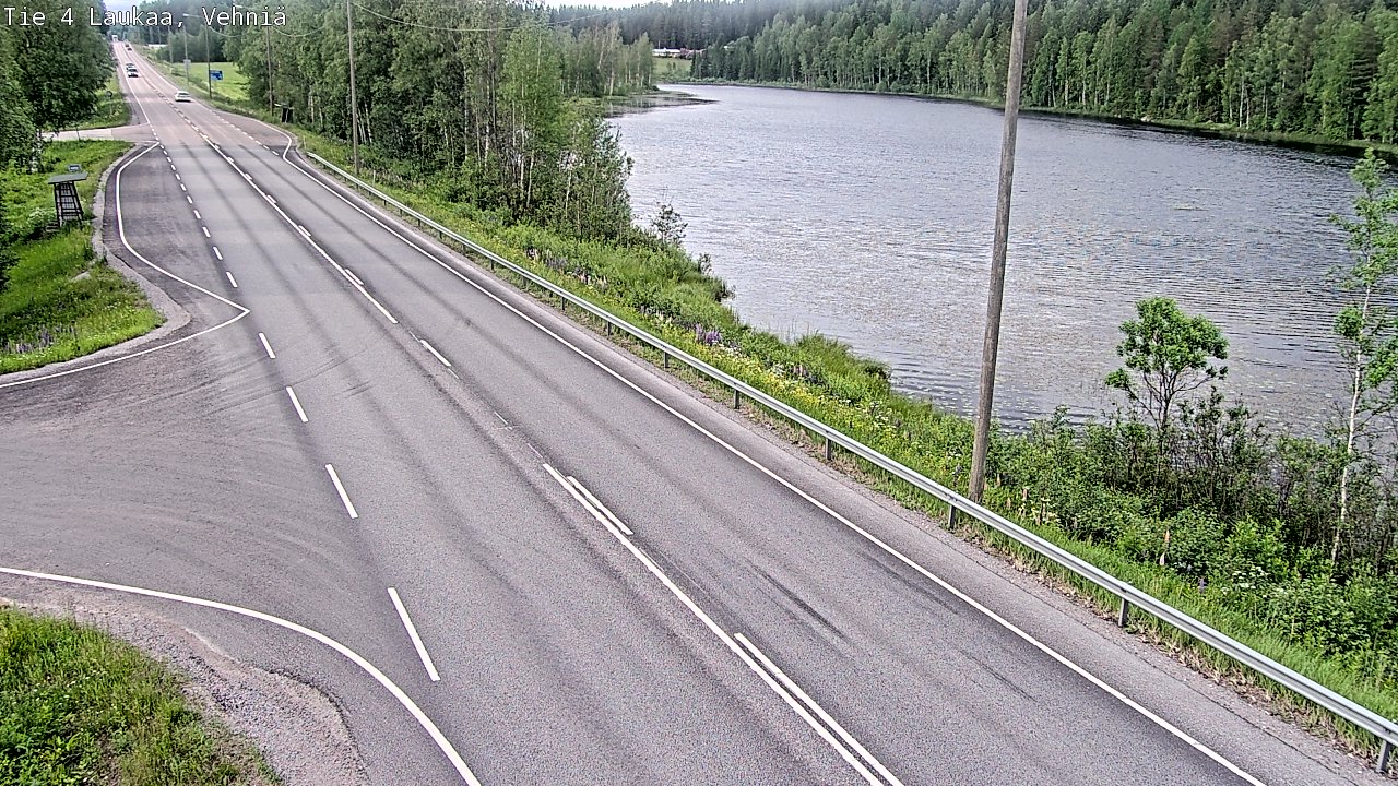 Kelikamerat Kuva Tie 4  Laukaa, Vehniä, Laukaa, Keski-Suomi