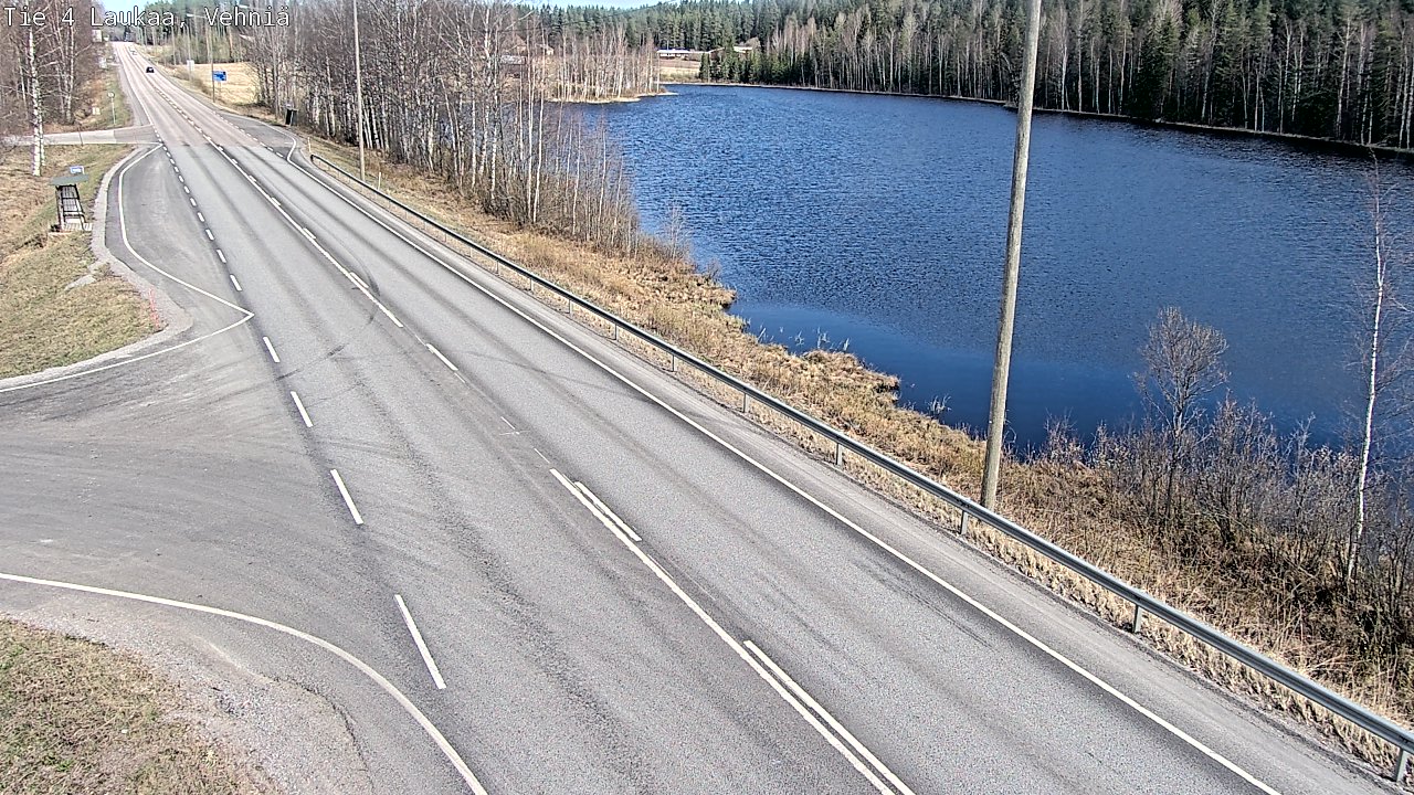 Kelikamerat Kuva Tie 4  Laukaa, Vehniä, Laukaa, Keski-Suomi