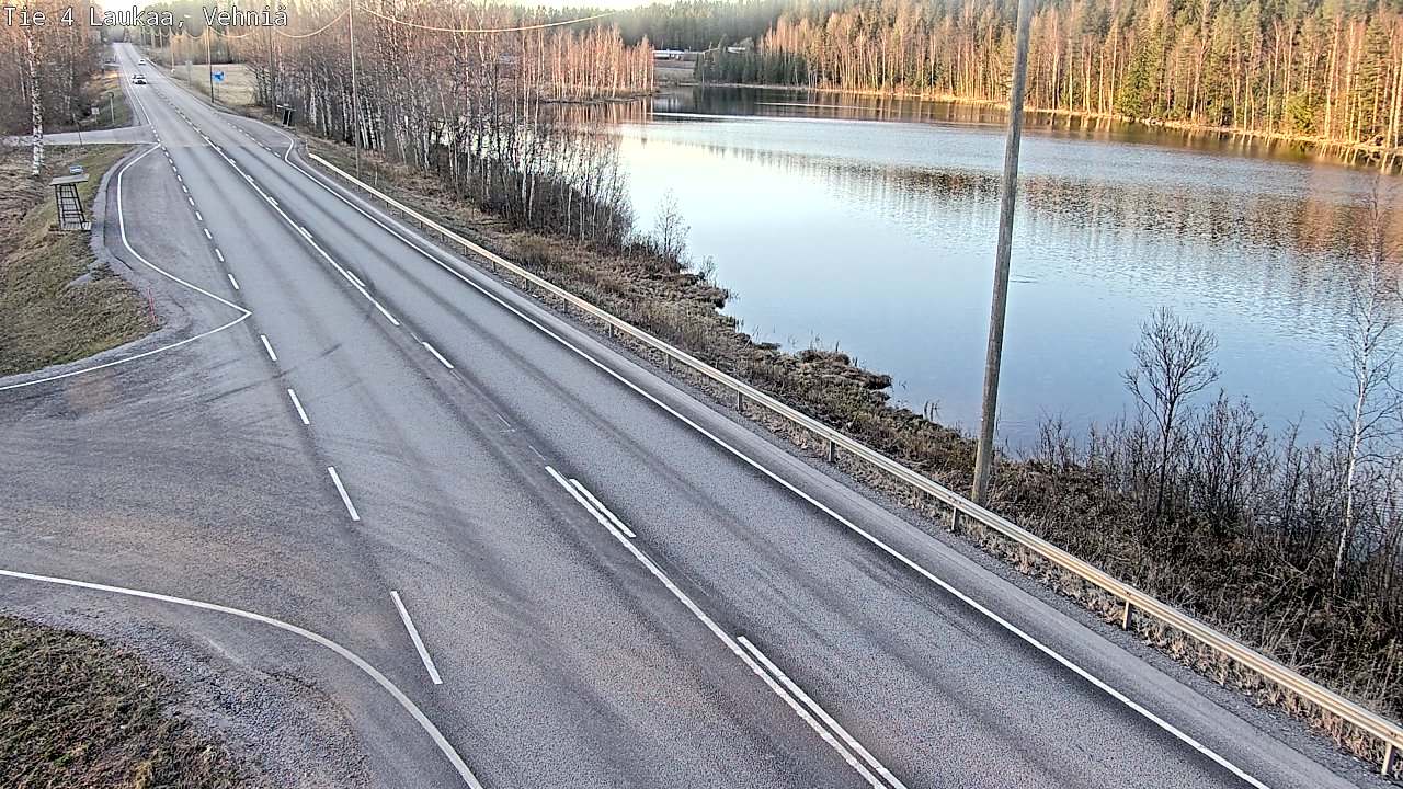 Weather Camera Image Road 4  Laukaa, Vehniä, Laukaa, Keski-Suomi