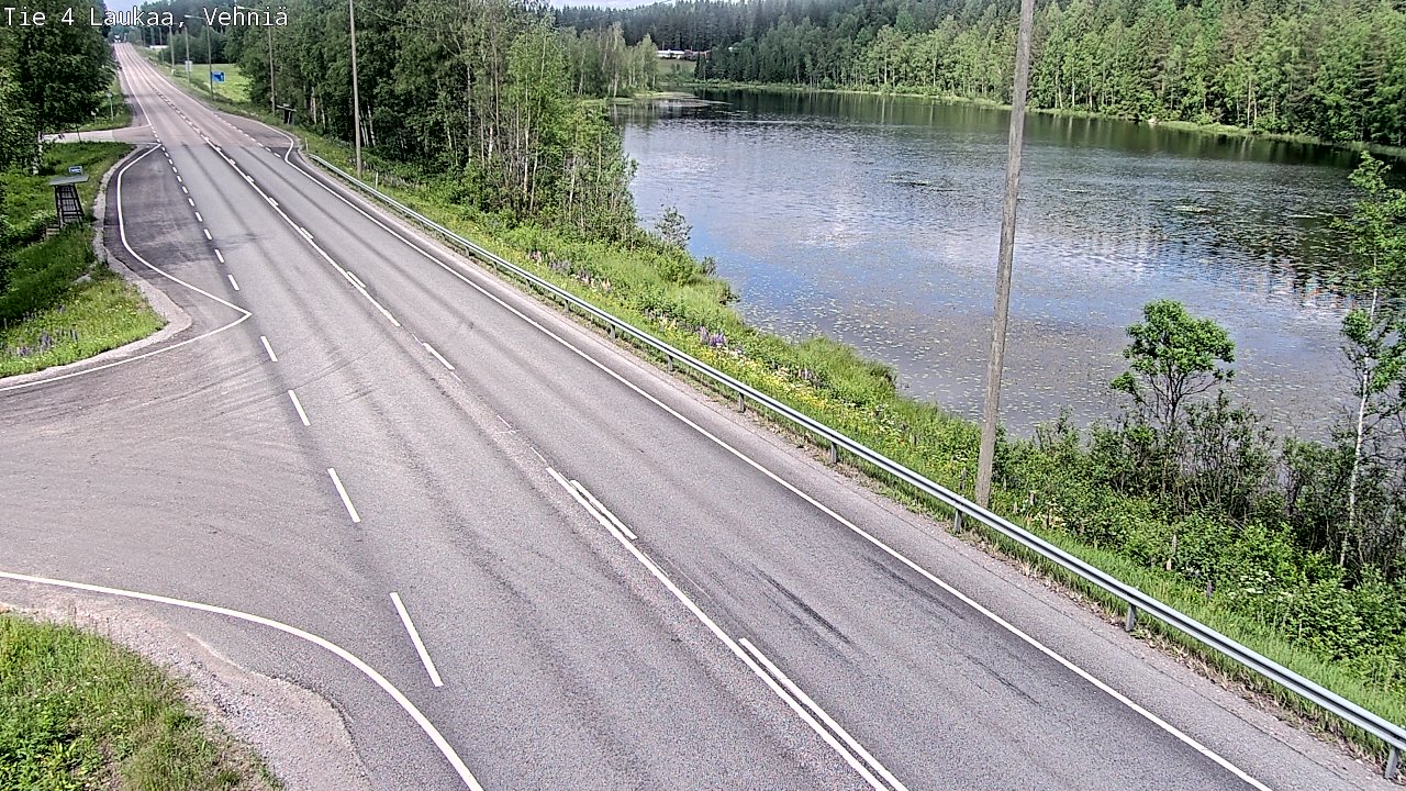 Kelikamerat Kuva Tie 4  Laukaa, Vehniä, Laukaa, Keski-Suomi