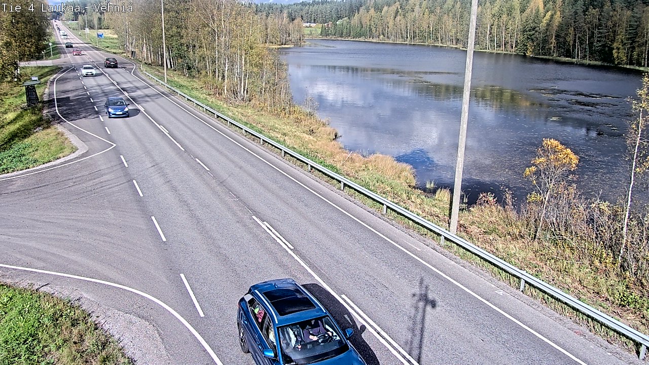 Weather Camera Image Road 4  Laukaa, Vehniä, Laukaa, Keski-Suomi
