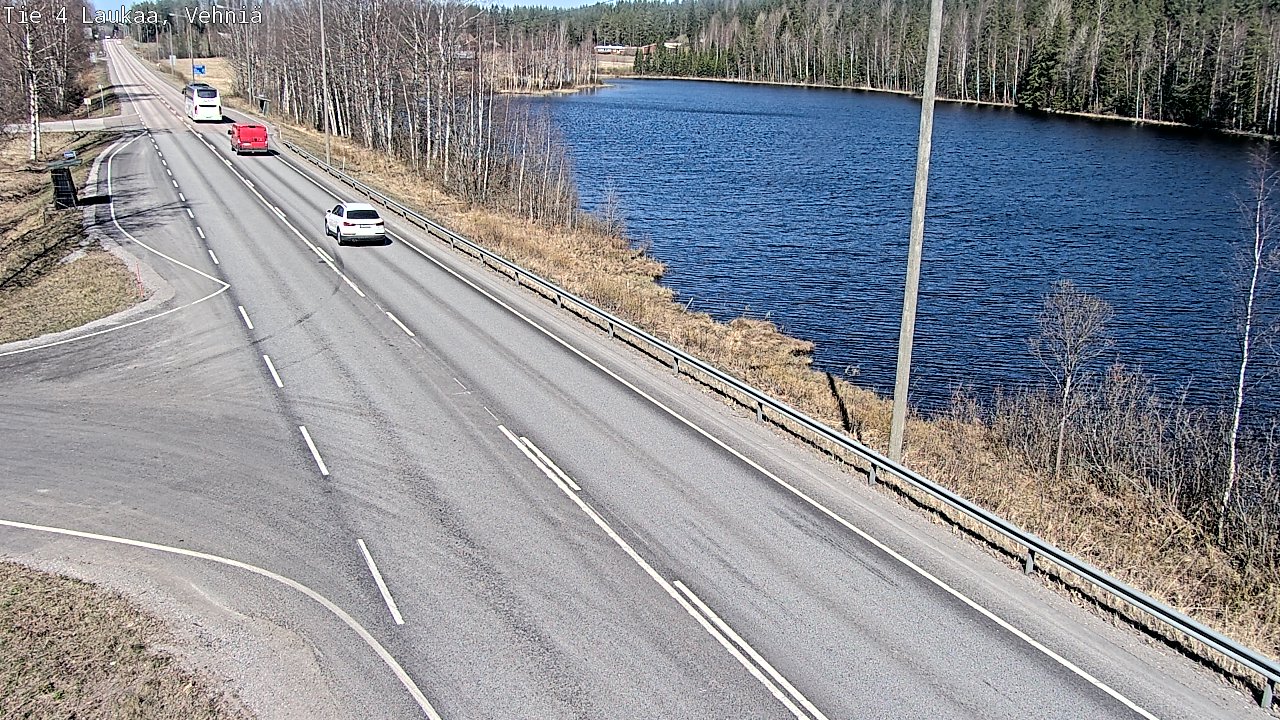 Weather Camera Image Road 4  Laukaa, Vehniä, Laukaa, Keski-Suomi