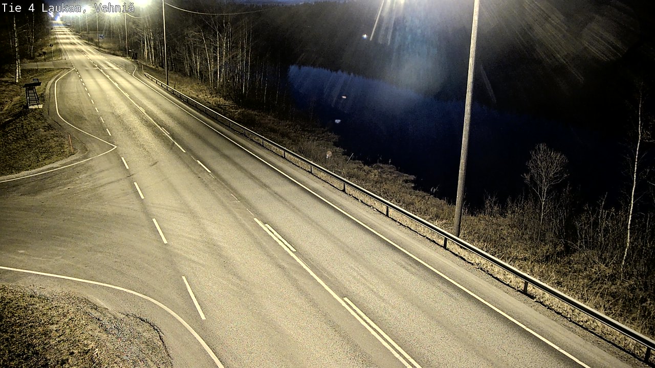 Weather Camera Image Road 4  Laukaa, Vehniä, Laukaa, Keski-Suomi