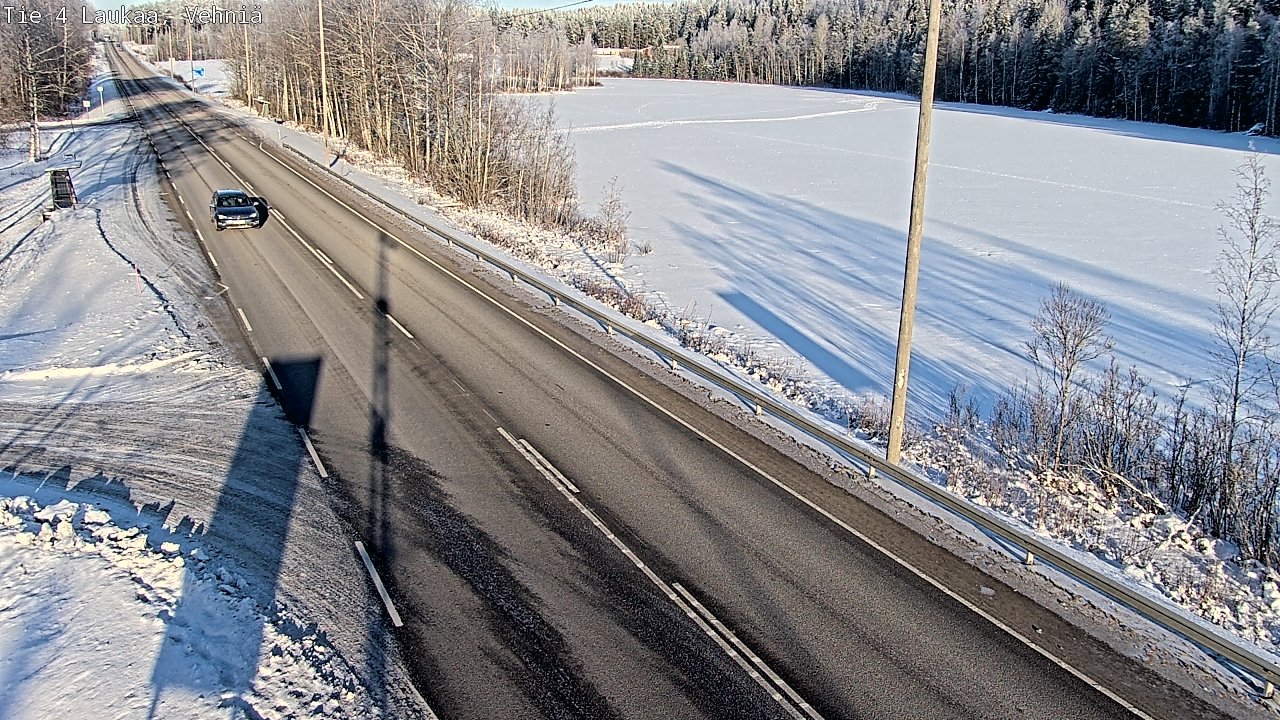 Weather Camera Image Road 4  Laukaa, Vehniä, Laukaa, Keski-Suomi