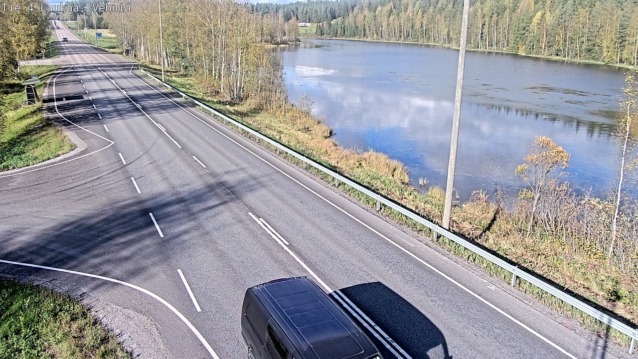 Weather Camera Image Road 4  Laukaa, Vehniä, Laukaa, Keski-Suomi