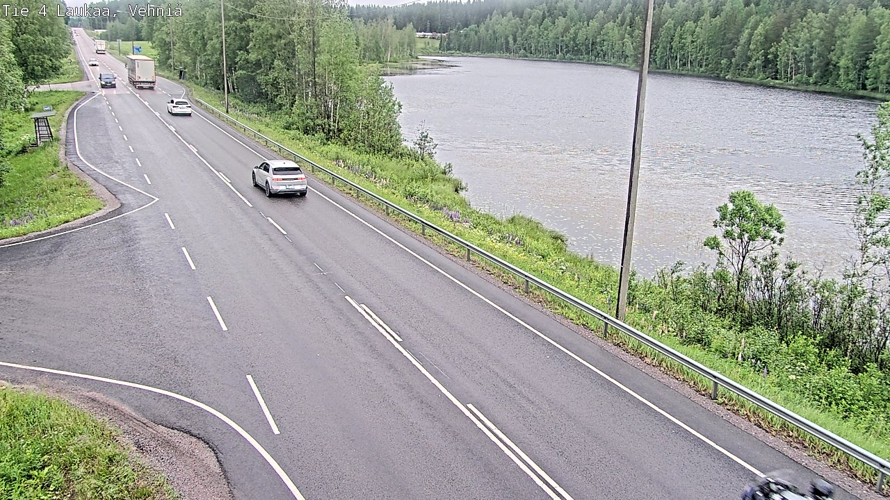 Weather Camera Image Väg 4  Laukaa, Vehniä, Laukaa, Keski-Suomi