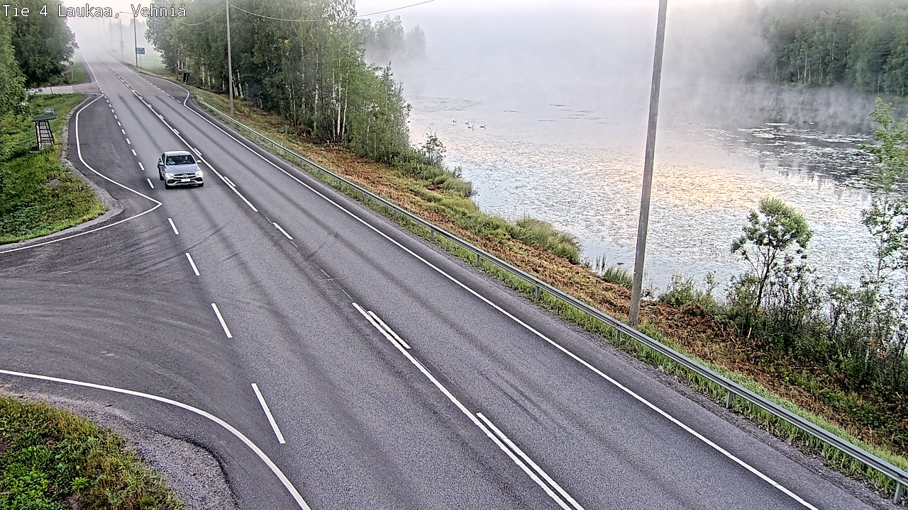 Weather Camera Image Road 4  Laukaa, Vehniä, Laukaa, Keski-Suomi