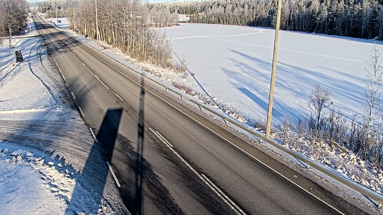 Weather Camera Image Road 4  Laukaa, Vehniä, Laukaa, Keski-Suomi