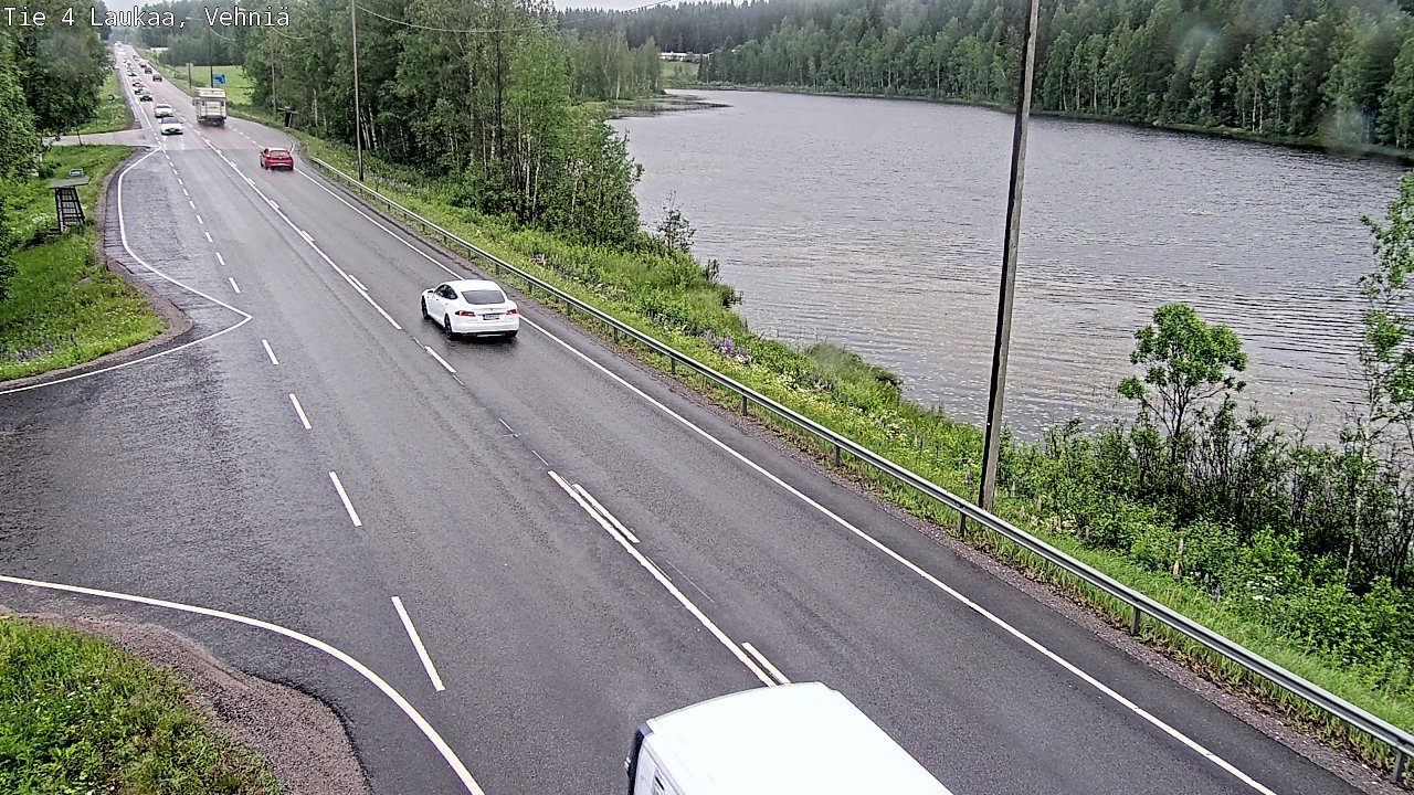 Weather Camera Image Väg 4  Laukaa, Vehniä, Laukaa, Keski-Suomi