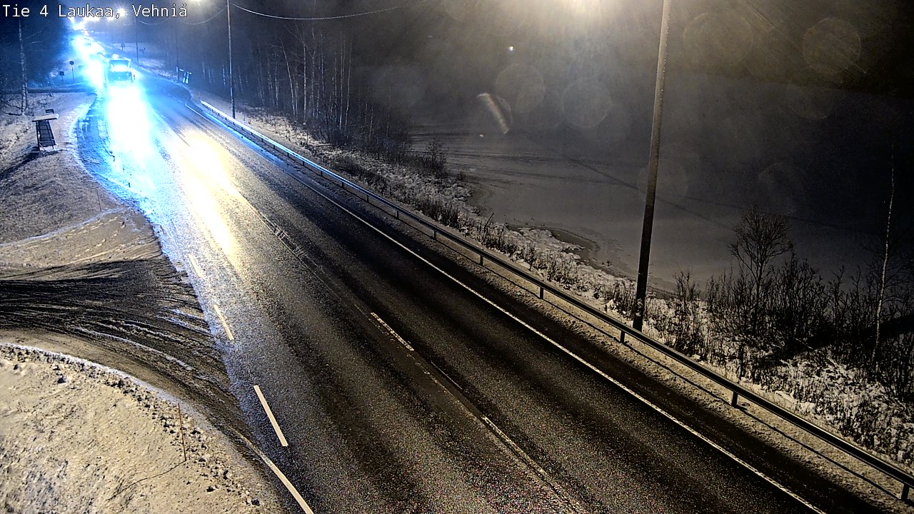 Weather Camera Image Väg 4  Laukaa, Vehniä, Laukaa, Keski-Suomi