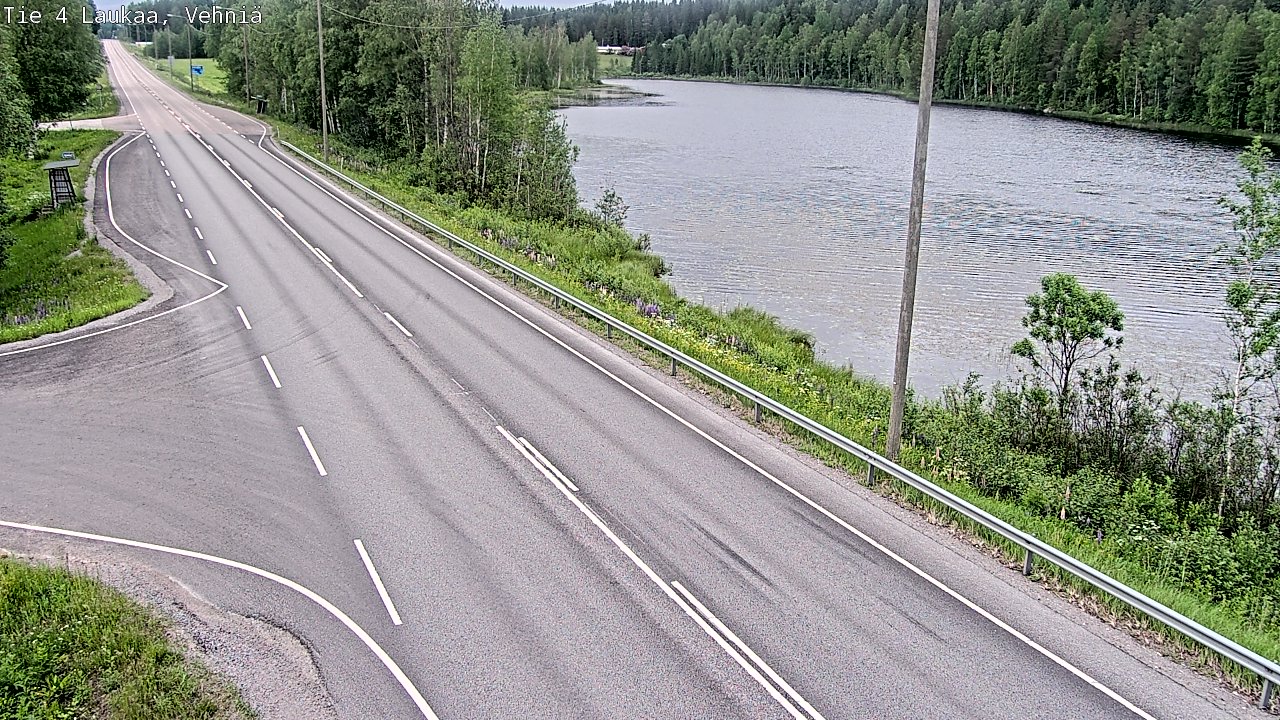 Kelikamerat Kuva Tie 4  Laukaa, Vehniä, Laukaa, Keski-Suomi