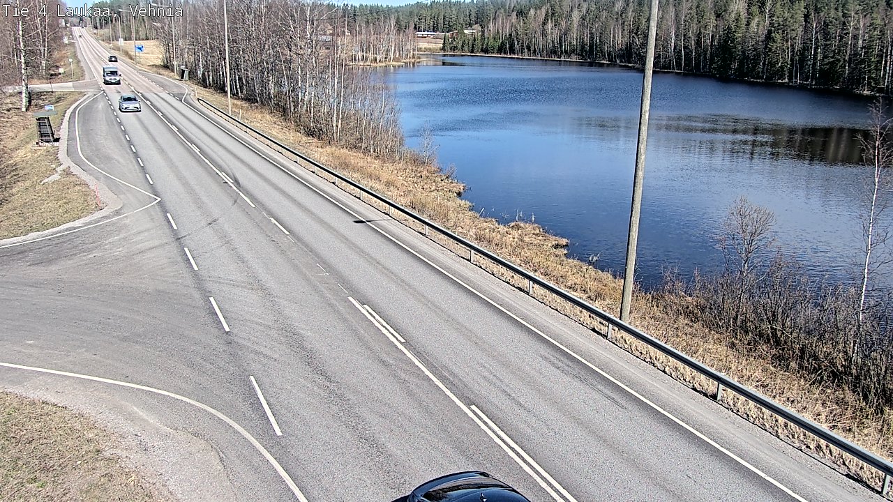 Weather Camera Image Road 4  Laukaa, Vehniä, Laukaa, Keski-Suomi