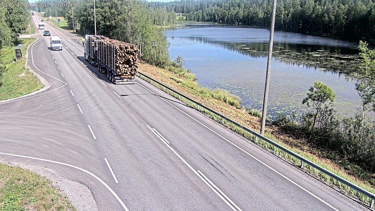 Kelikamerat Kuva Tie 4  Laukaa, Vehniä, Laukaa, Keski-Suomi