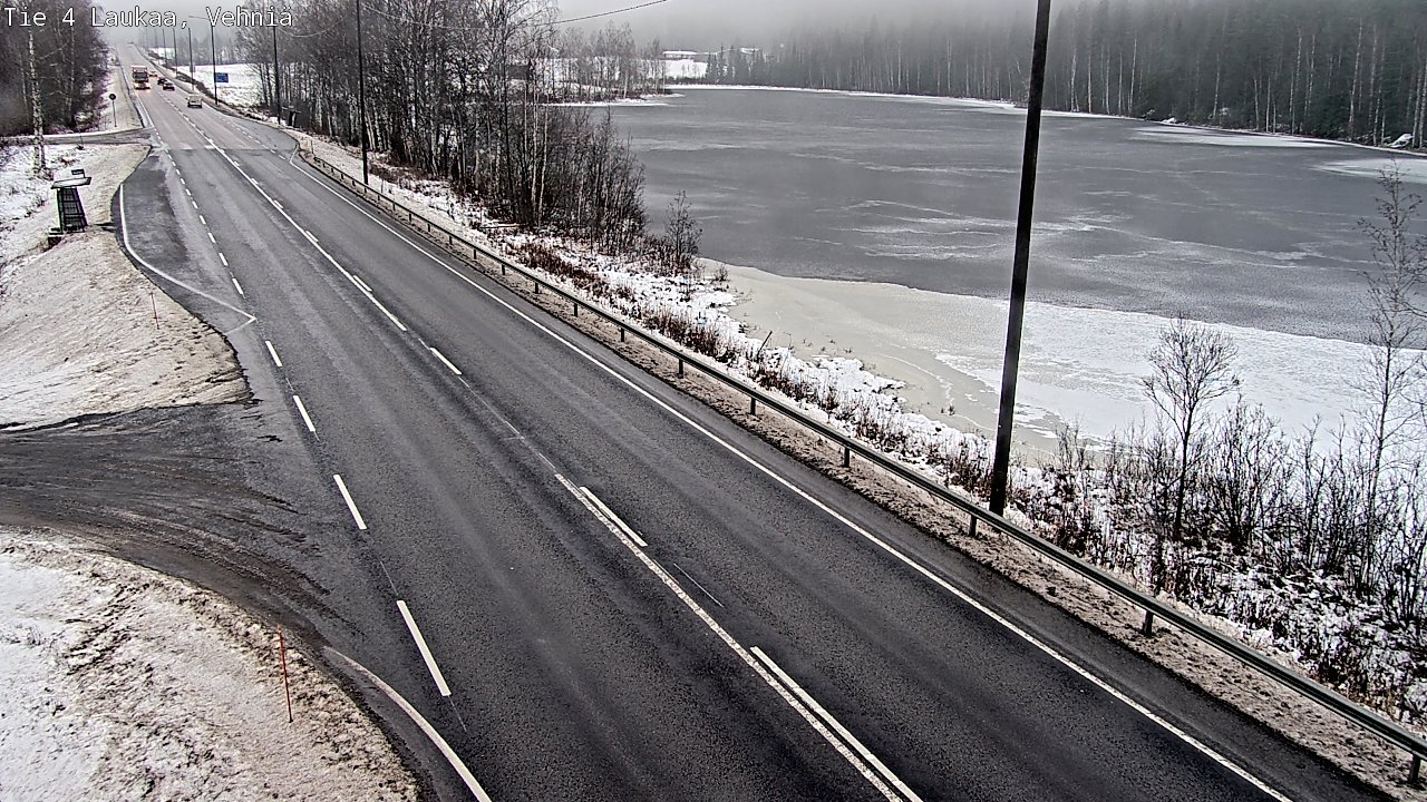 Weather Camera Image Väg 4  Laukaa, Vehniä, Laukaa, Keski-Suomi