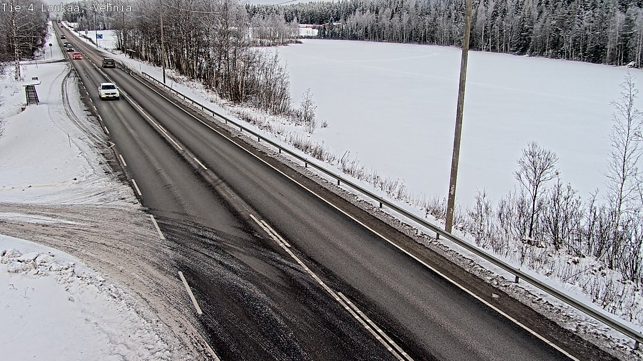Kelikamerat Kuva Tie 4  Laukaa, Vehniä, Laukaa, Keski-Suomi