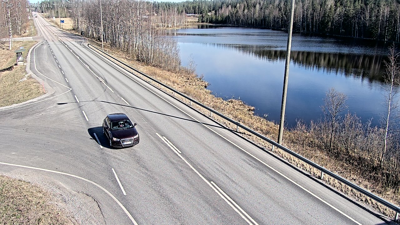 Weather Camera Image Road 4  Laukaa, Vehniä, Laukaa, Keski-Suomi