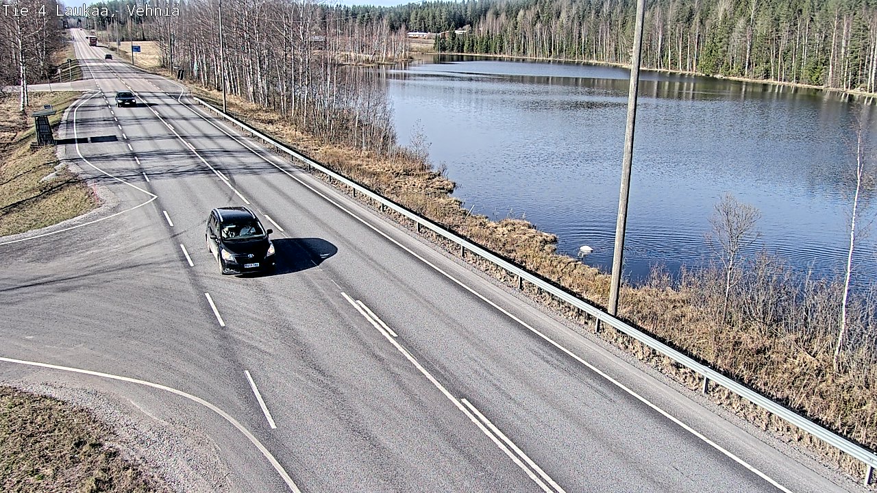 Weather Camera Image Road 4  Laukaa, Vehniä, Laukaa, Keski-Suomi