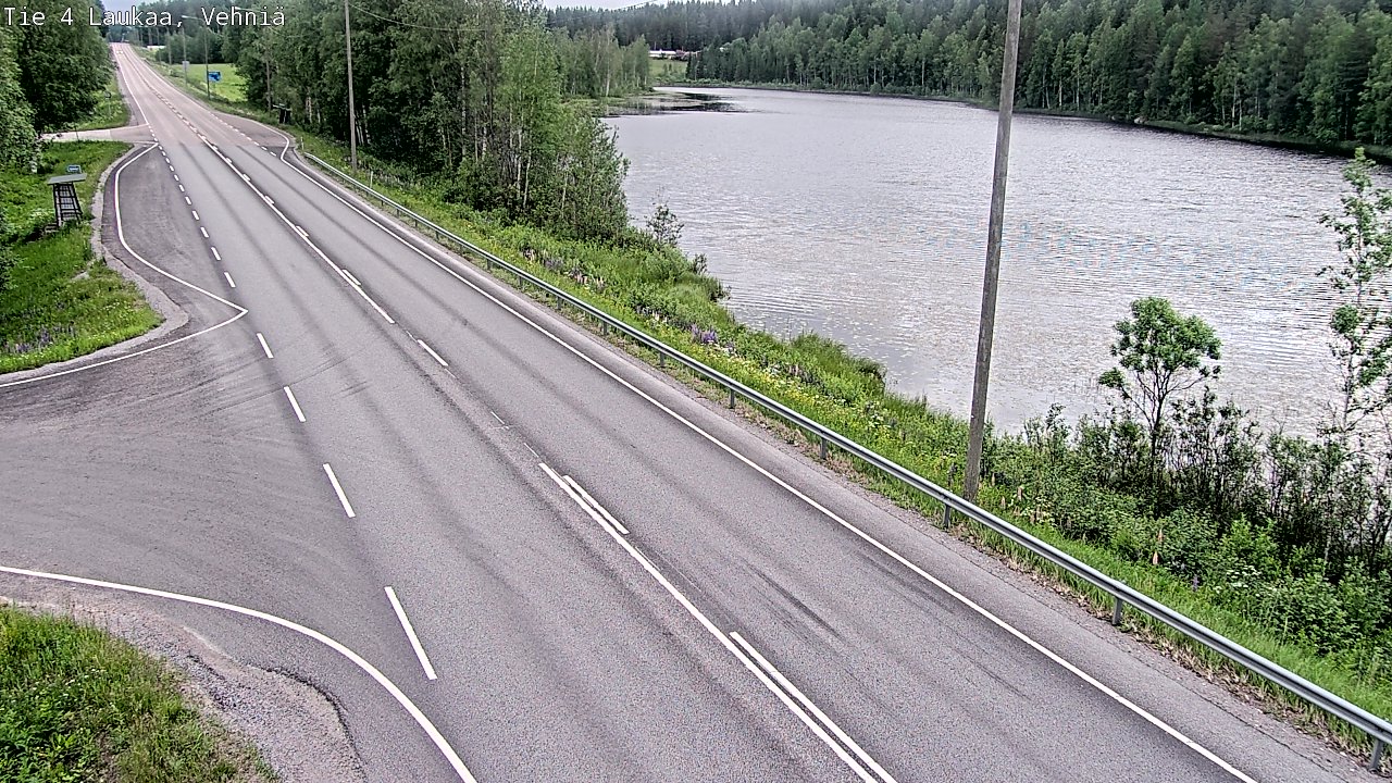 Kelikamerat Kuva Tie 4  Laukaa, Vehniä, Laukaa, Keski-Suomi