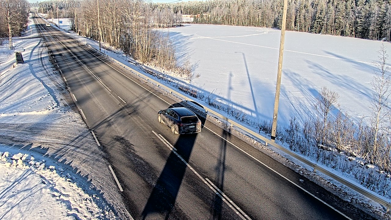 Weather Camera Image Road 4  Laukaa, Vehniä, Laukaa, Keski-Suomi