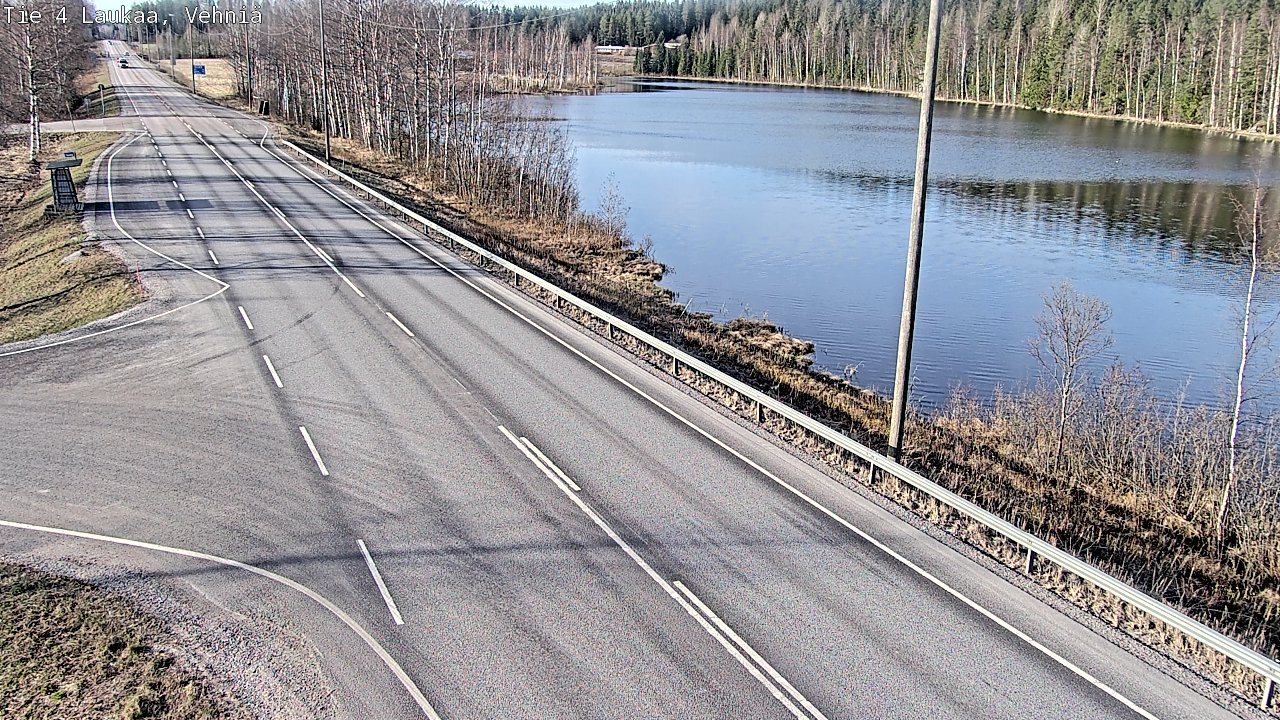 Weather Camera Image Road 4  Laukaa, Vehniä, Laukaa, Keski-Suomi
