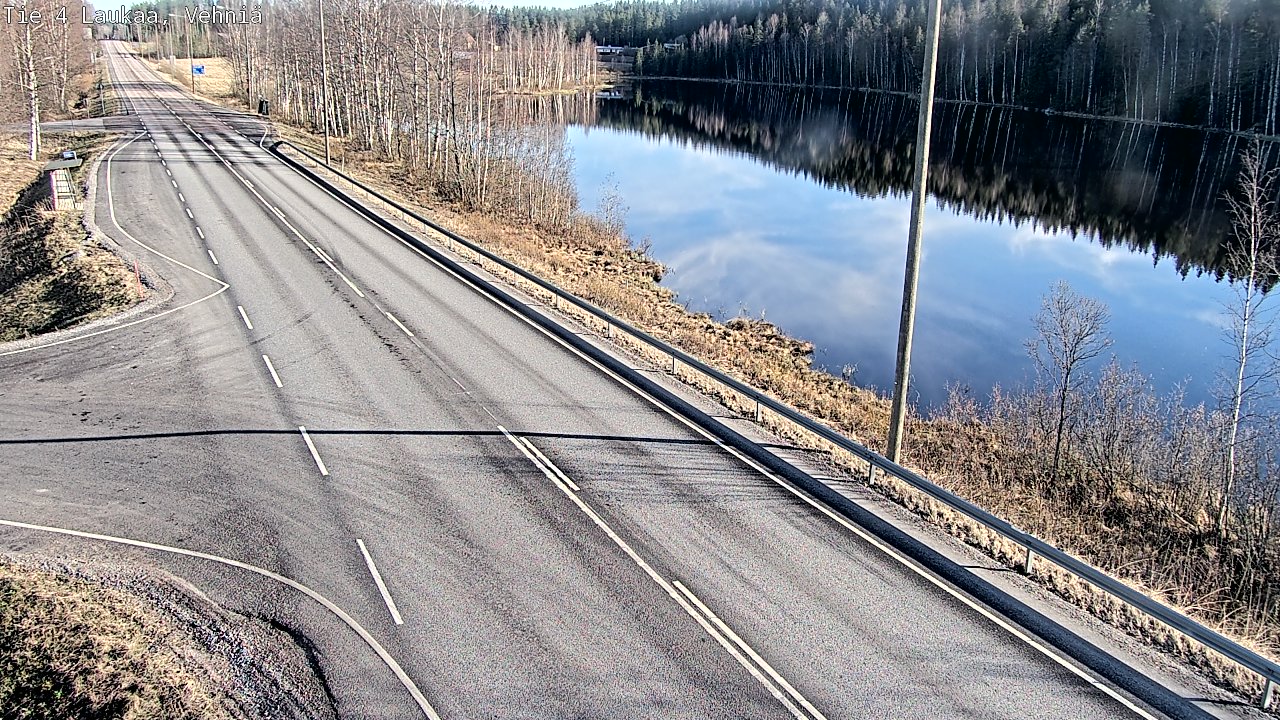 Weather Camera Image Road 4  Laukaa, Vehniä, Laukaa, Keski-Suomi