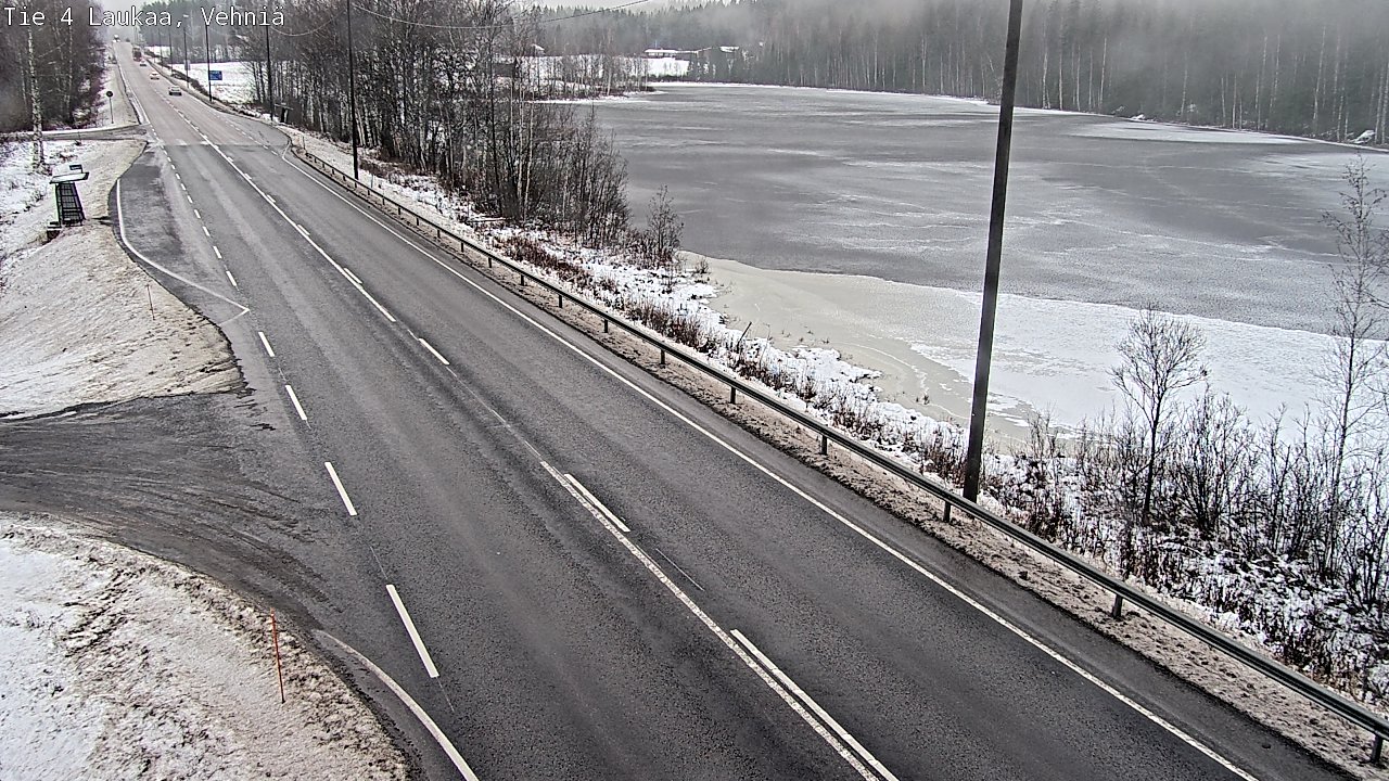 Weather Camera Image Väg 4  Laukaa, Vehniä, Laukaa, Keski-Suomi