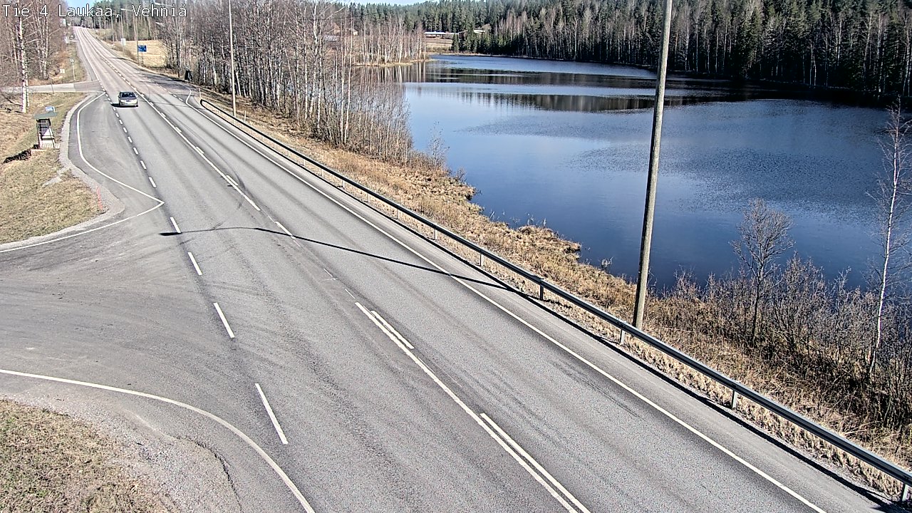 Weather Camera Image Road 4  Laukaa, Vehniä, Laukaa, Keski-Suomi