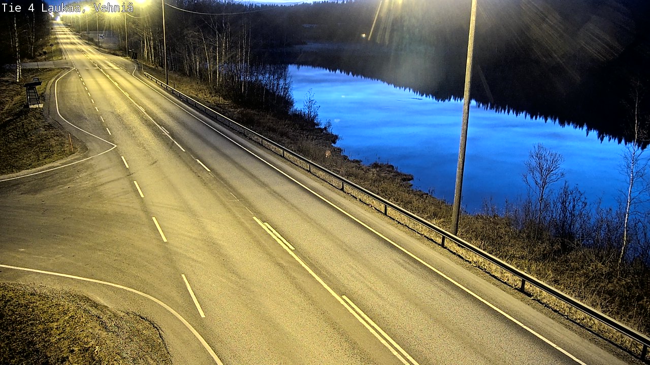 Weather Camera Image Road 4  Laukaa, Vehniä, Laukaa, Keski-Suomi