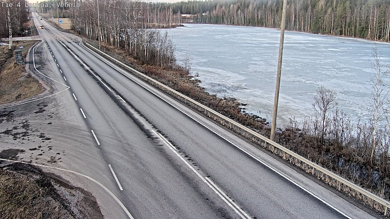Weather Camera Image Väg 4  Laukaa, Vehniä, Laukaa, Keski-Suomi