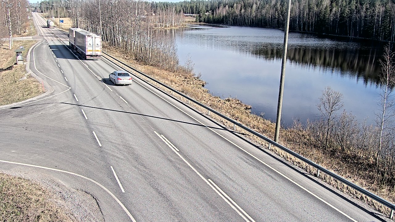 Weather Camera Image Road 4  Laukaa, Vehniä, Laukaa, Keski-Suomi