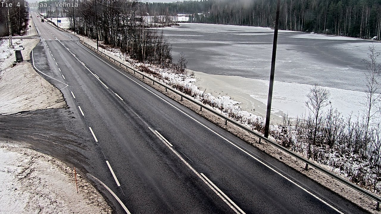 Weather Camera Image Väg 4  Laukaa, Vehniä, Laukaa, Keski-Suomi