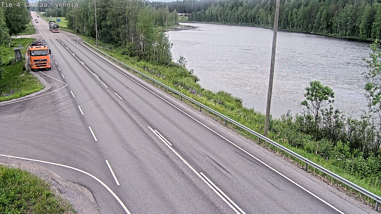 Kelikamerat Kuva Tie 4  Laukaa, Vehniä, Laukaa, Keski-Suomi