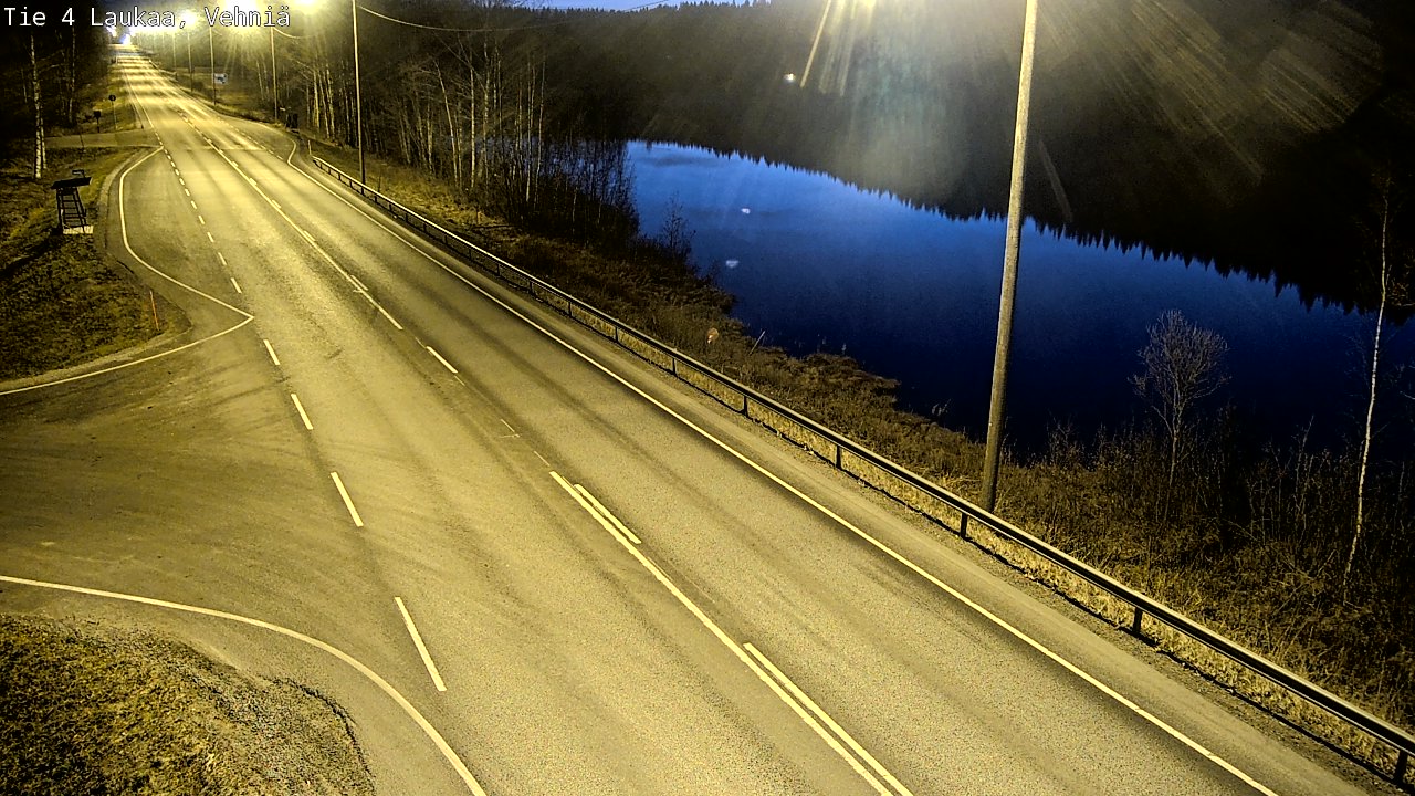 Weather Camera Image Road 4  Laukaa, Vehniä, Laukaa, Keski-Suomi