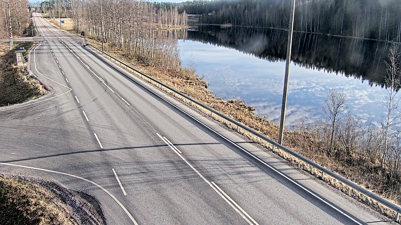 Weather Camera Image Väg 4  Laukaa, Vehniä, Laukaa, Keski-Suomi