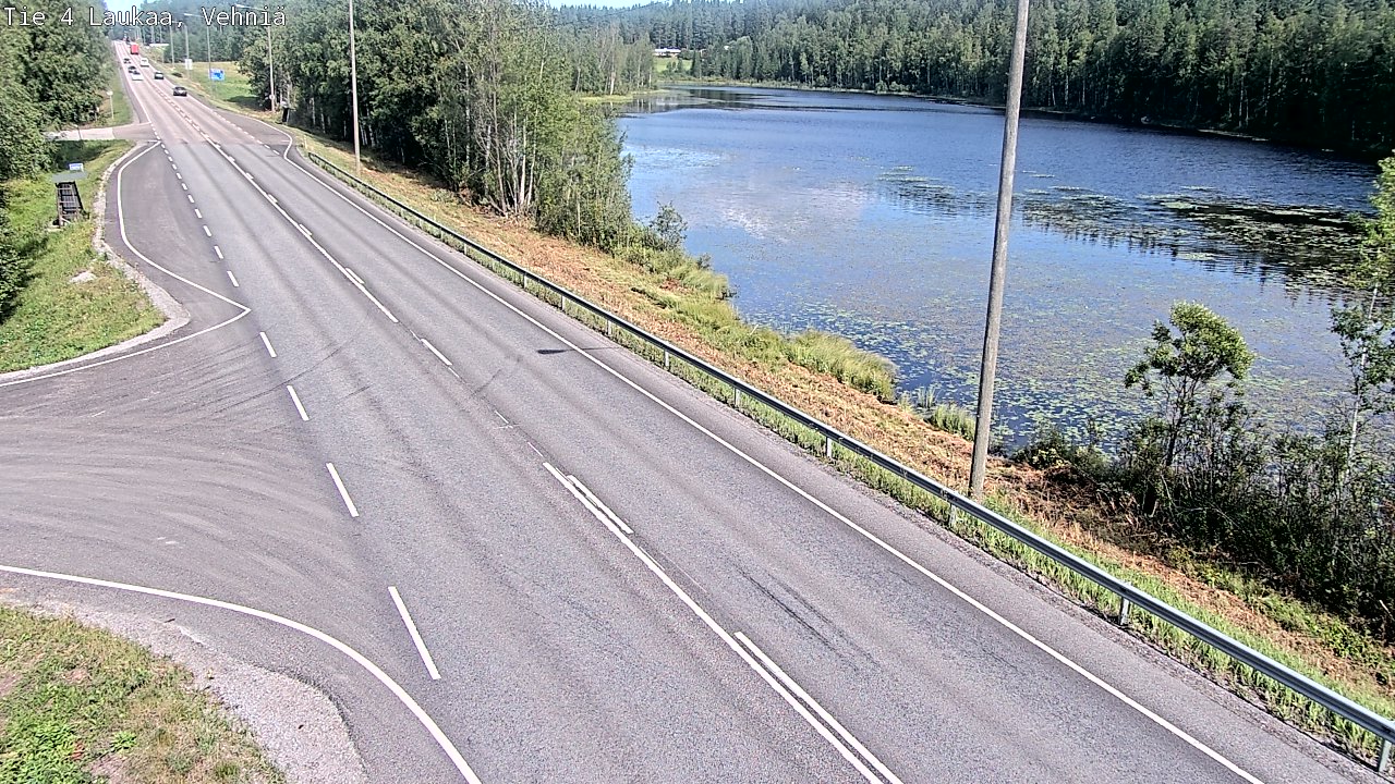 Kelikamerat Kuva Tie 4  Laukaa, Vehniä, Laukaa, Keski-Suomi