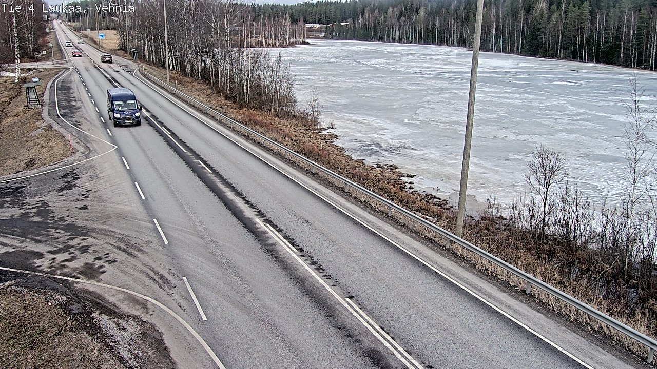 Kelikamerat Kuva Tie 4  Laukaa, Vehniä, Laukaa, Keski-Suomi