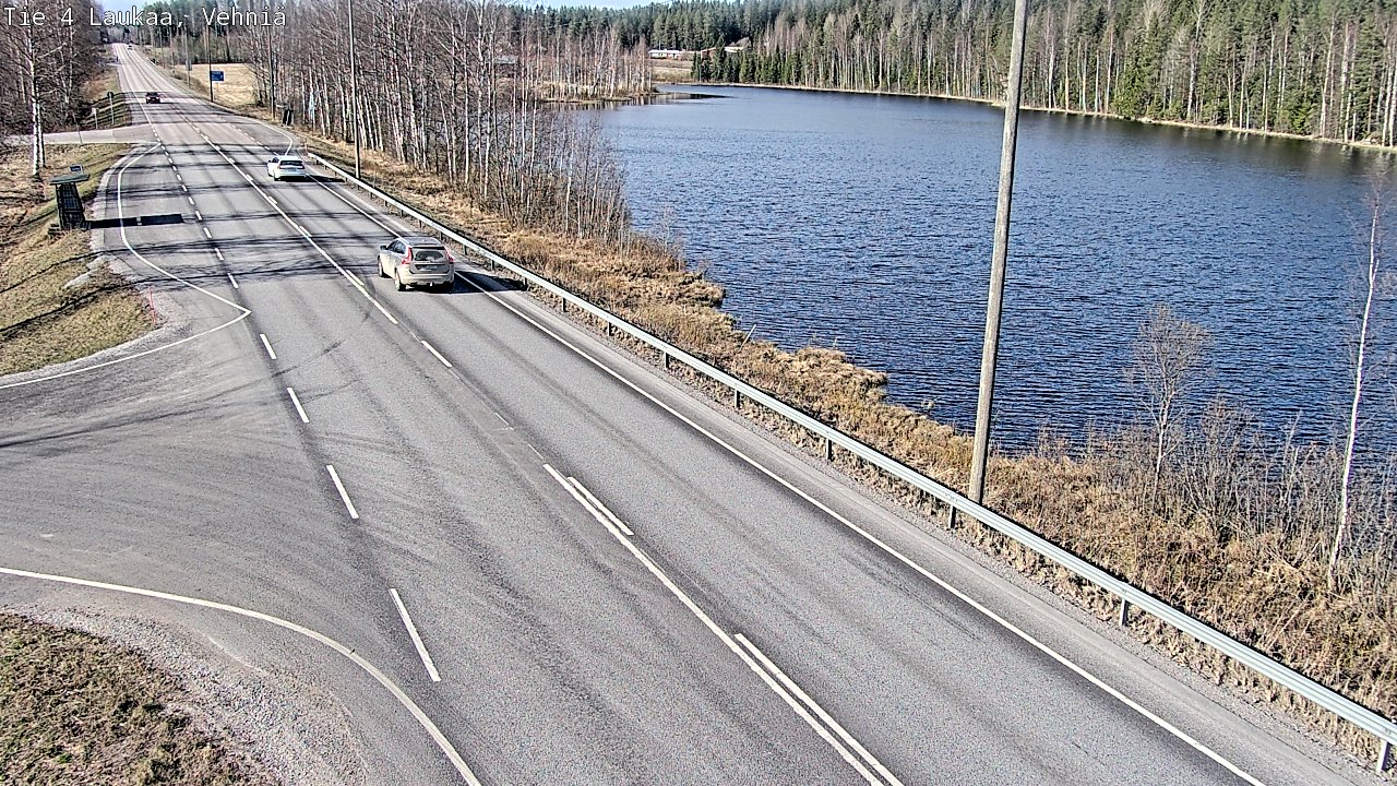 Weather Camera Image Road 4  Laukaa, Vehniä, Laukaa, Keski-Suomi
