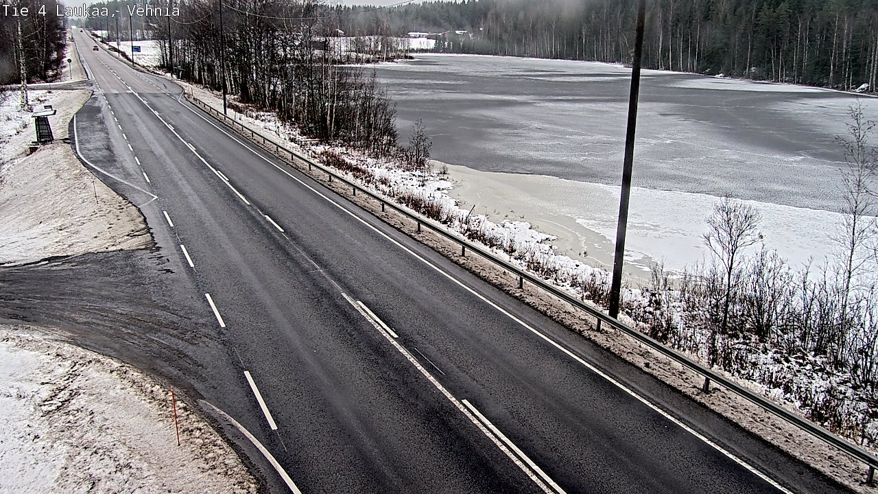 Weather Camera Image Väg 4  Laukaa, Vehniä, Laukaa, Keski-Suomi