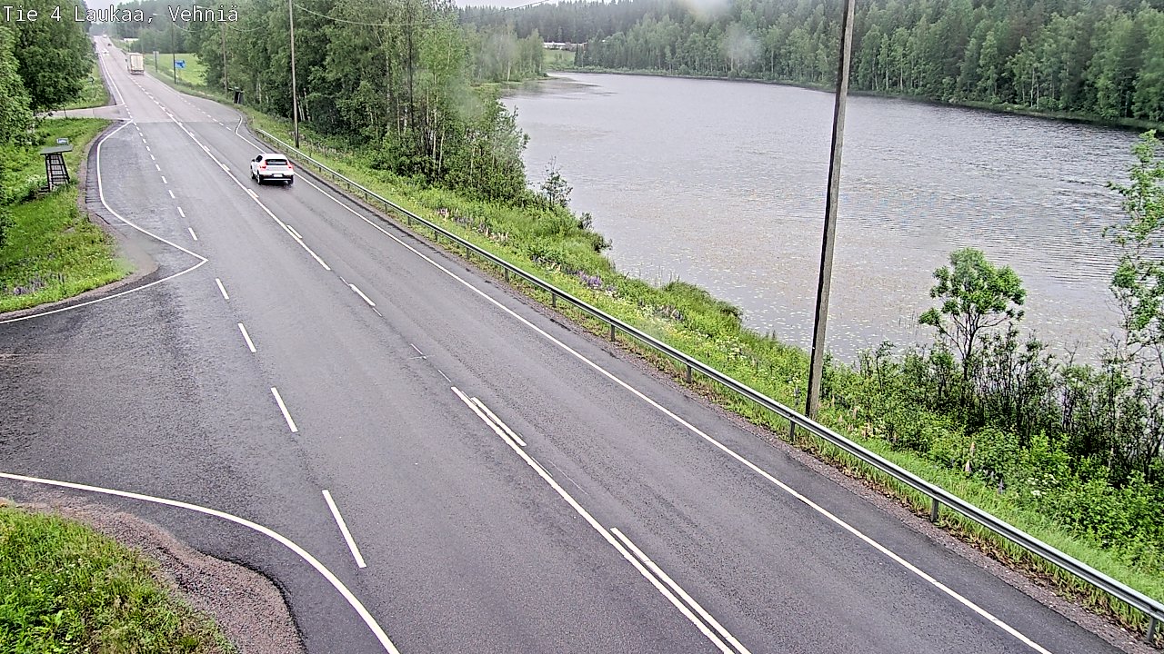 Weather Camera Image Road 4  Laukaa, Vehniä, Laukaa, Keski-Suomi