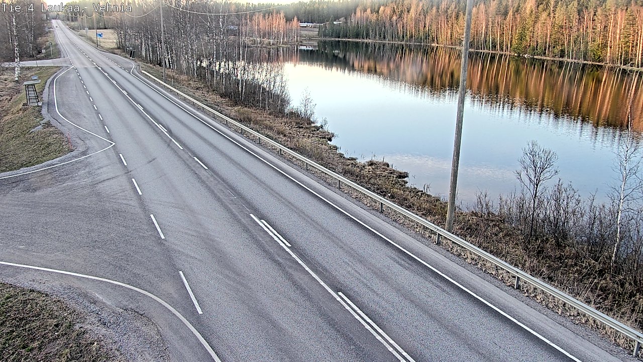 Weather Camera Image Road 4  Laukaa, Vehniä, Laukaa, Keski-Suomi