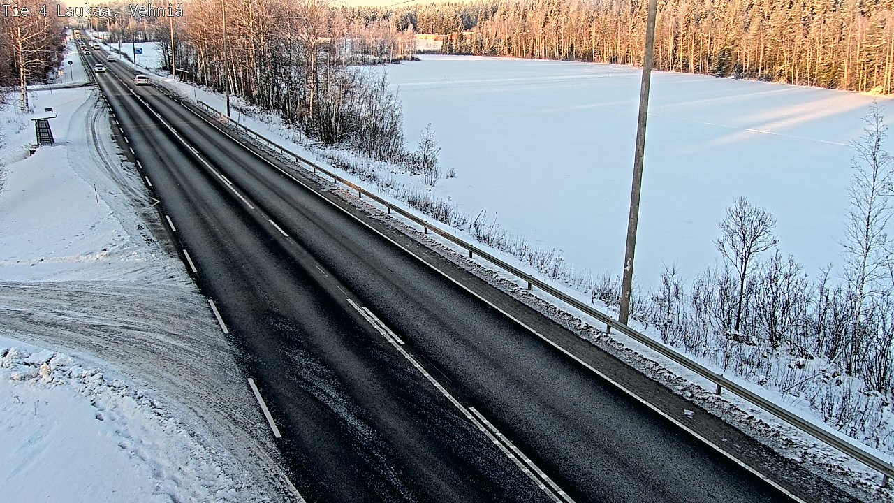 Weather Camera Image Road 4  Laukaa, Vehniä, Laukaa, Keski-Suomi