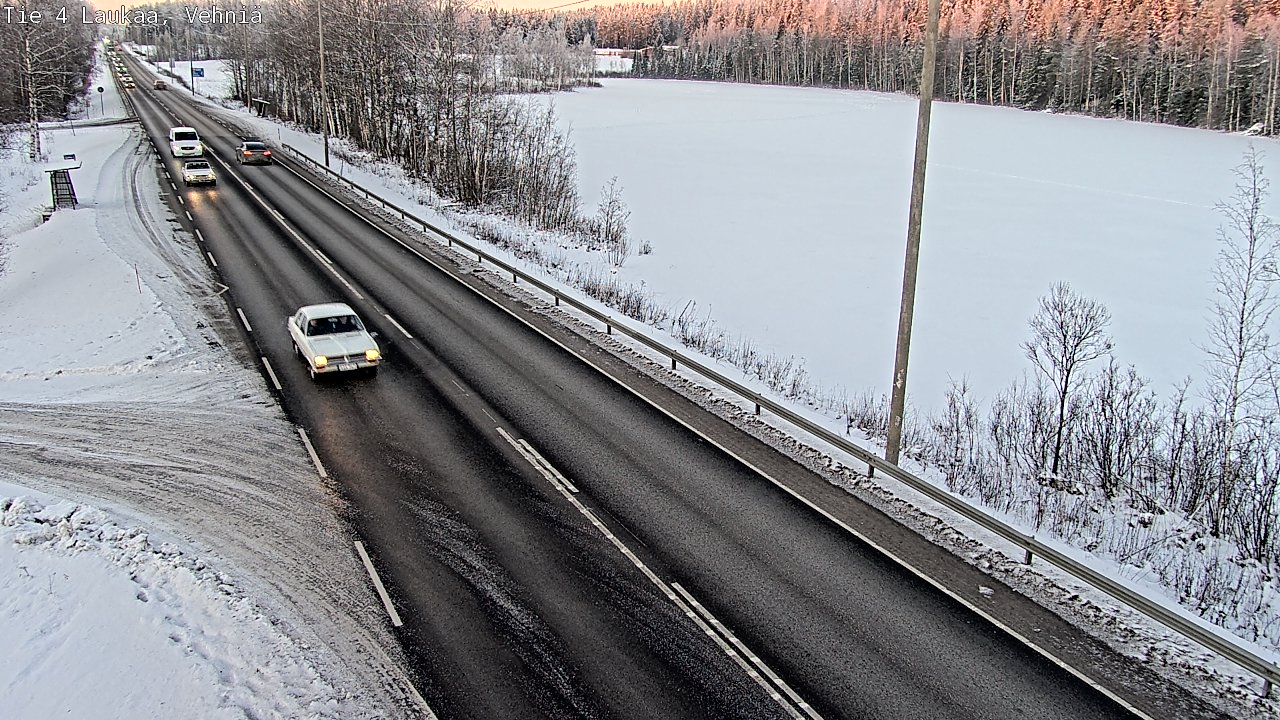 Weather Camera Image Road 4  Laukaa, Vehniä, Laukaa, Keski-Suomi
