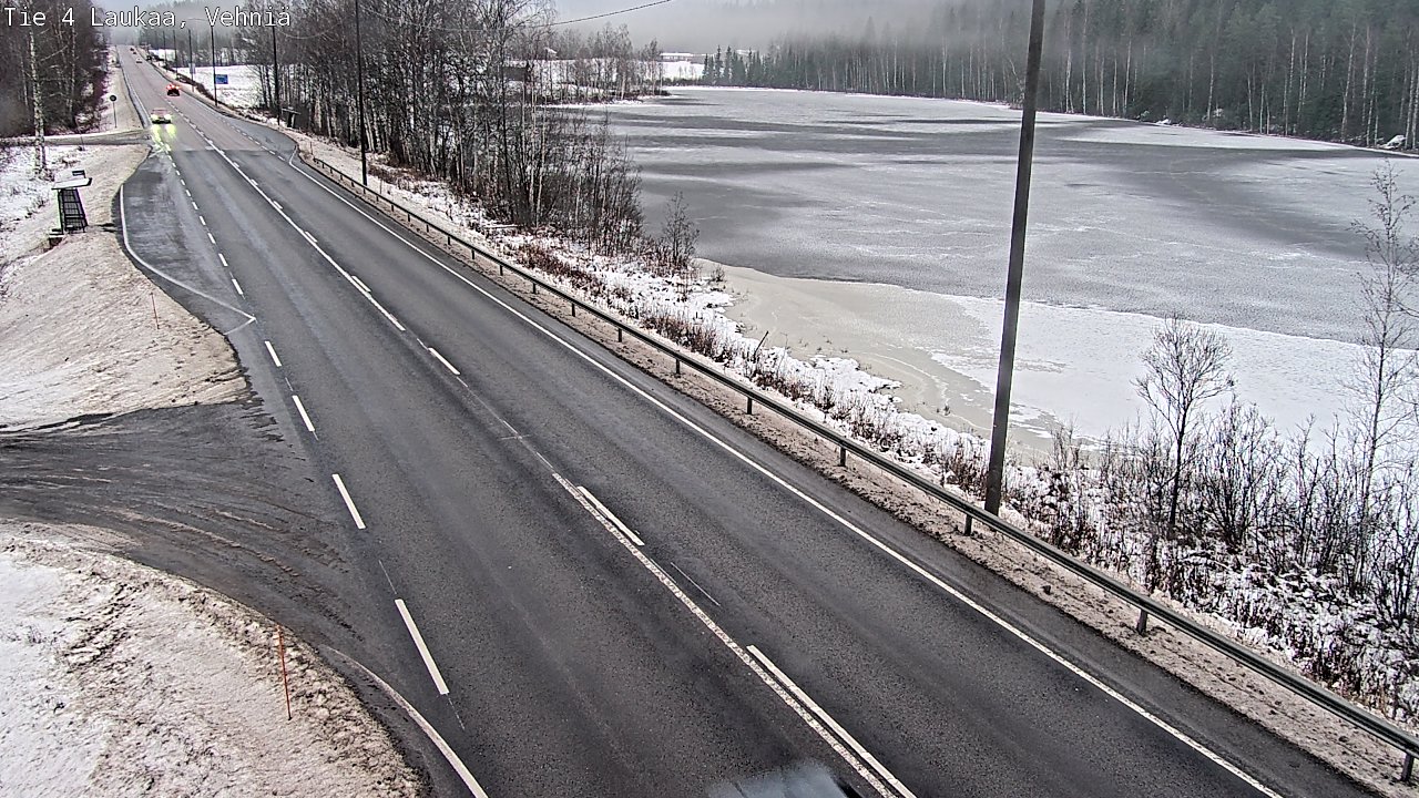 Weather Camera Image Väg 4  Laukaa, Vehniä, Laukaa, Keski-Suomi